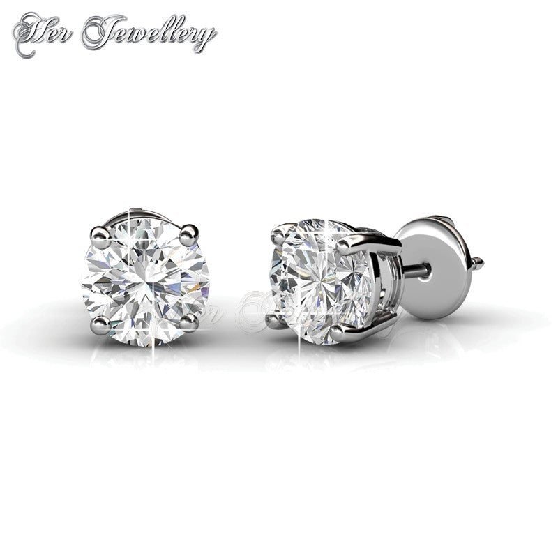 Swarovski Crystals 5 Days Earrings Set - Her Jewellery