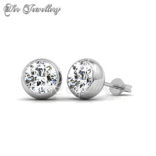 Swarovski Crystals 7 Days Earrings Set + 7 Days Moon Earrings Set - Her Jewellery