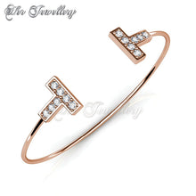 Swarovski Crystals Hermies Bangle - Her Jewellery