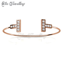 Swarovski Crystals Hermies Bangle - Her Jewellery