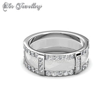 Swarovski Crystals Queen Ceramic Ring - Her Jewellery