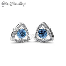 Swarovski Crystals Tri-Styled Earrings - Her Jewellery