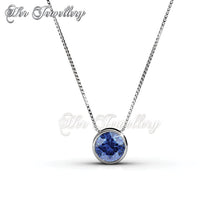 Swarovski Crystals 7 Days Pendants Set + 7 Days Moon Pendants Set - Her Jewellery