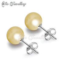 Swarovski Crystals 7 Days Pearl Earrings Set - Her Jewellery