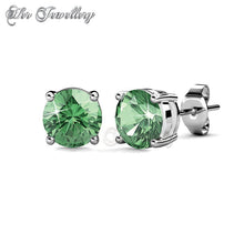 Swarovski Crystals 7 Days Earrings Set (Gold Box) - Her Jewellery