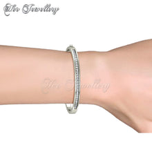 Swarovski Crystals Classic Bangle - Her Jewellery