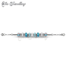 Swarovski Crystals Charm Bracelet Combo Set - Her Jewellery