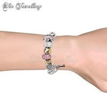 Swarovski Crystals Princess Charm Bracelet - Her Jewellery