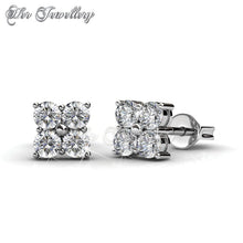 Swarovski Crystals 6 Days Earrings - Her Jewellery