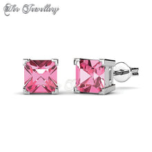 Swarovski Crystals 7 Days Princess Earrings‏ Set - Her Jewellery