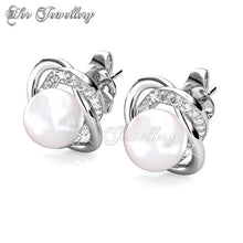 Swarovski Crystals Pearlynn Earrings Set - Her Jewellery