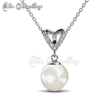 Swarovski Crystals Venus Pearl Pendant - Her Jewellery