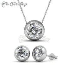 Swarovski Crystals Moon Set - Her Jewellery