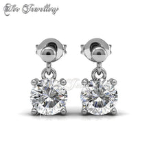 Swarovski Crystals Jupiter Earrings - Her Jewellery