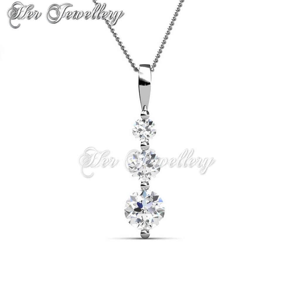 Swarovski Crystals Journey Pendant - Her Jewellery