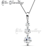 Swarovski Crystals Journey Pendant - Her Jewellery
