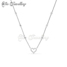 Swarovski Crystals Kindle Love Pendant - Her Jewellery