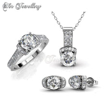 Swarovski Crystals Eve Combo Set - Her Jewellery