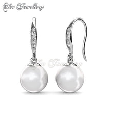 Swarovski Crystals Pearlynn Earrings Set - Her Jewellery