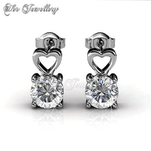Swarovski Crystals Sweet Earrings Set - Her Jewellery