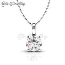 Swarovski Crystals Solitaire Set - Her Jewellery