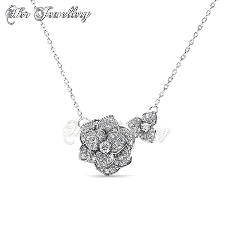 Swarovski Crystals Sweet Rosy Set - Her Jewellery