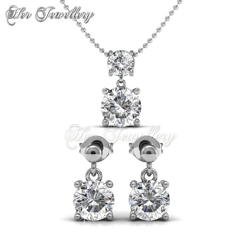 Swarovski Crystals Jupiter Set - Her Jewellery