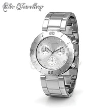 Swarovski Crystals Sporty Metallic Watch - Her Jewellery