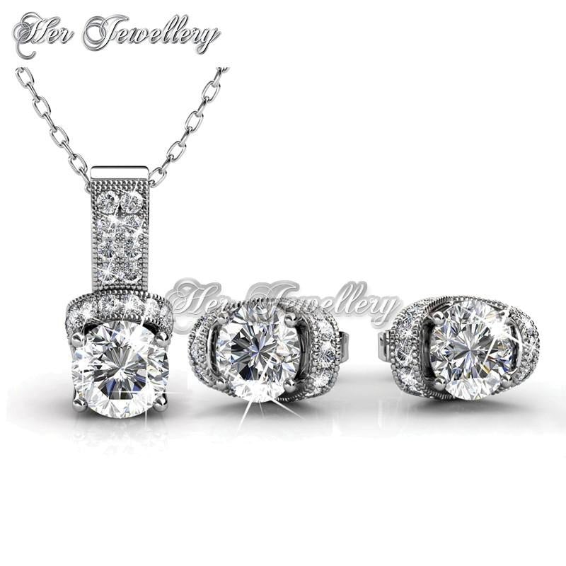 Swarovski Crystals Eve Set - Her Jewellery