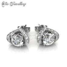 Swarovski Crystals Evelyn Earrings Set - Her Jewellery