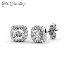 Swarovski Crystals Cushy Earrings‏ - Her Jewellery