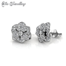 Swarovski Crystals Sweet Rosy Set - Her Jewellery