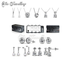 Swarovski Crystals Luxury Travel Set - Her Jewellery