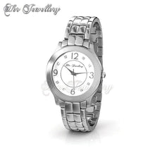Swarovski Crystals Happy Metallic Watch - Her Jewellery