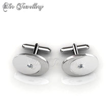Swarovski Crystals Cufflinks - Dial - Her Jewellery
