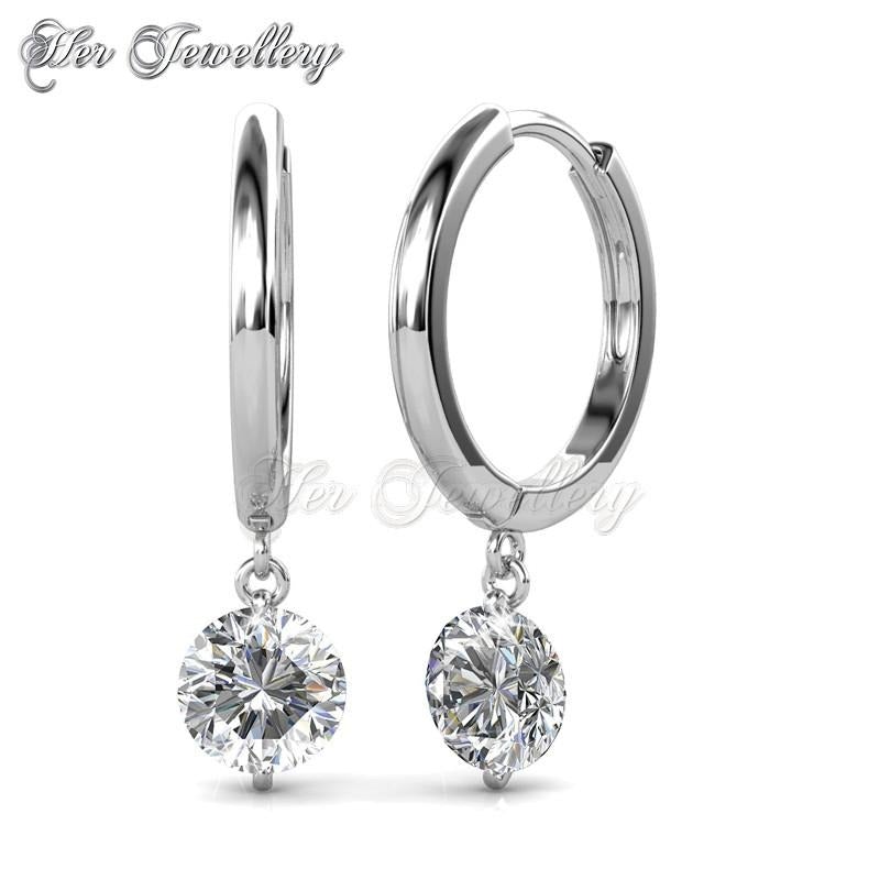 Swarovski Crystals Grace Earrings‏ - Her Jewellery