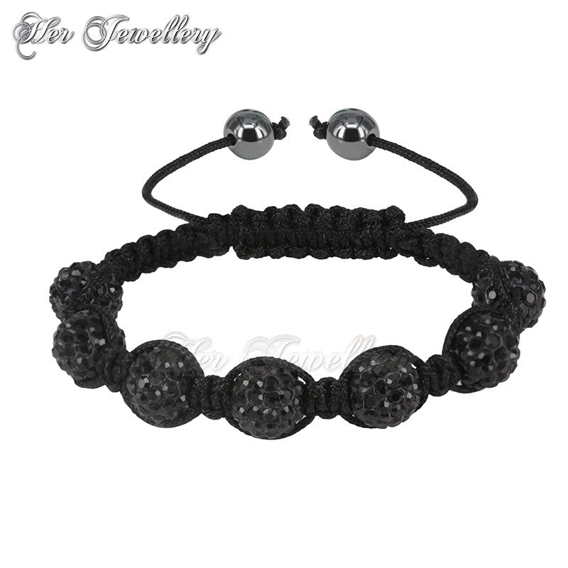 Swarovski Crystals Shamballa Combo Set - Her Jewellery