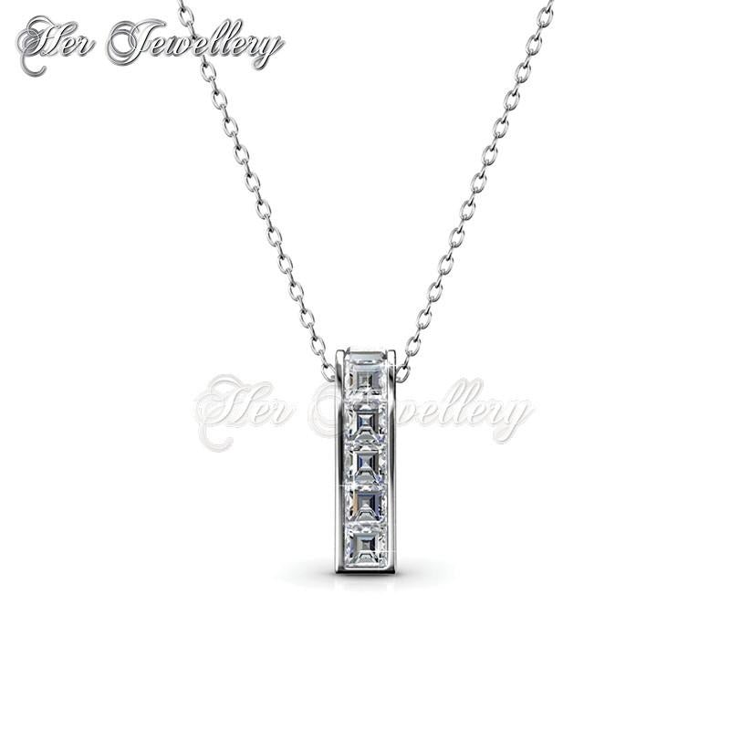 Swarovski Crystals Glitz Pendant - Her Jewellery