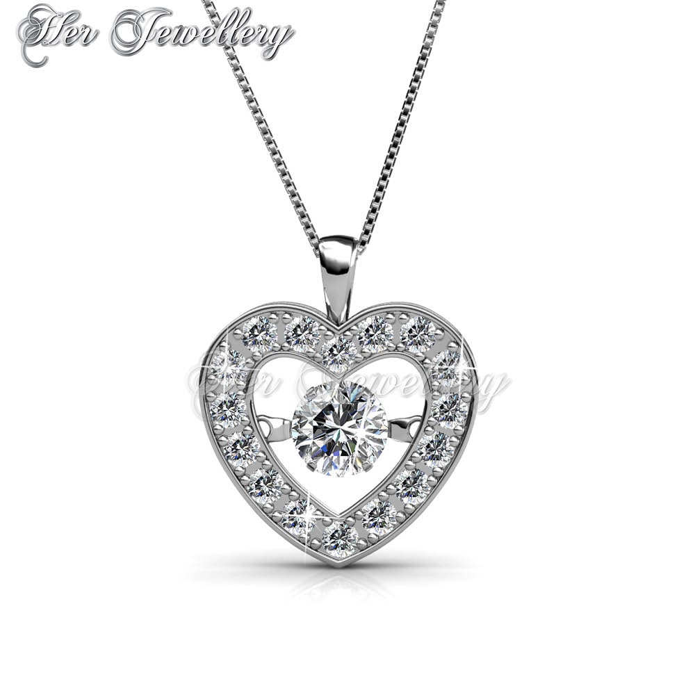 Swarovski Crystals Twinkle Lovely Pendant‏ - Her Jewellery