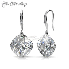 Swarovski Crystals Tiffy Hook Earrings - Her Jewellery
