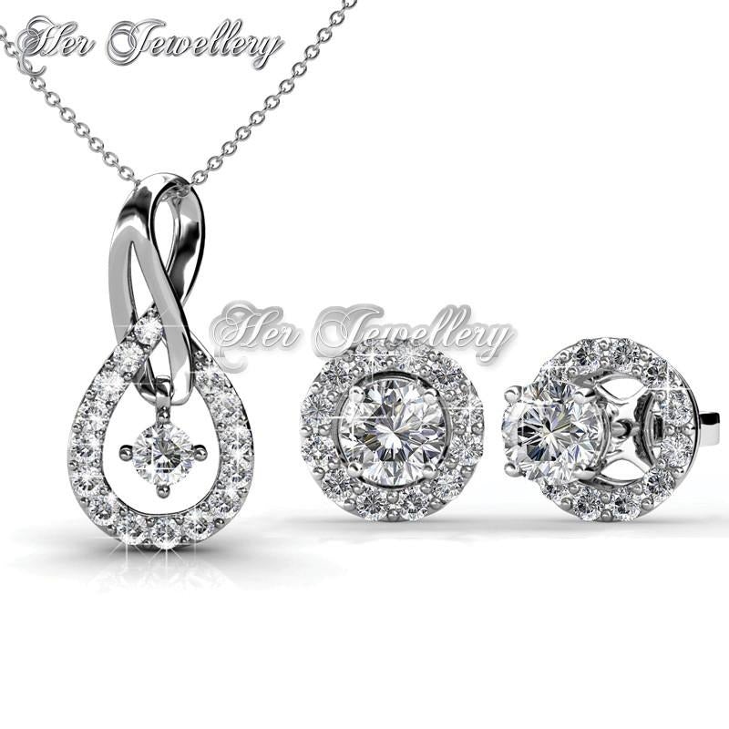 Swarovski Crystals Dylis Set - Her Jewellery