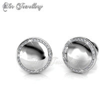 Swarovski Crystals Elegance Cufflinks - Her Jewellery