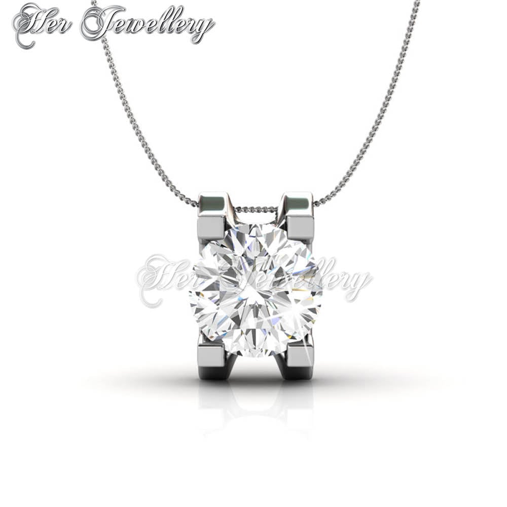 Swarovski Crystals Caring Pendant - Her Jewellery