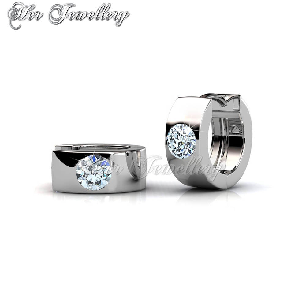 Swarovski Crystals Ring Earrings - Her Jewellery