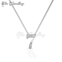 Swarovski Crystals Number Pendant - Her Jewellery