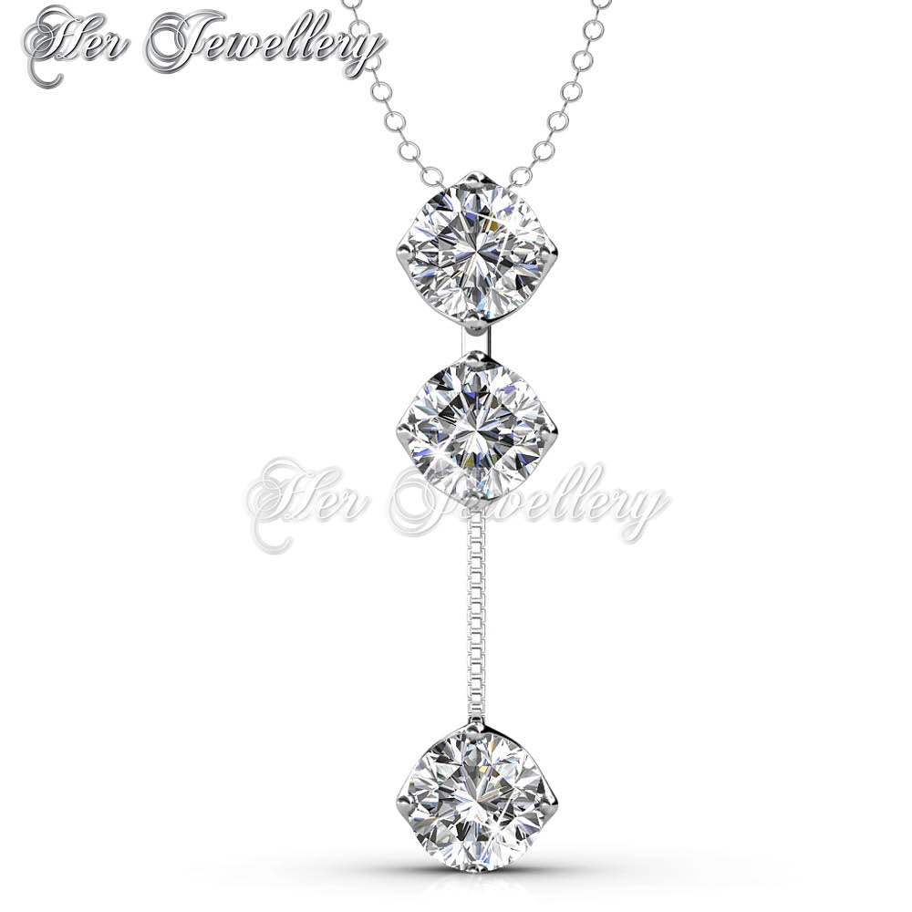 Swarovski Crystals Dazzling Pendant - Her Jewellery