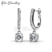 Swarovski Crystals Enchanted Hoop Earrings - Her Jewellery