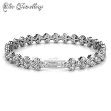 Swarovski Crystals Princess Bracelet - Her Jewellery