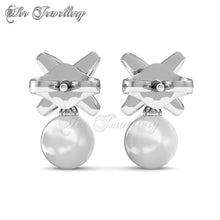Swarovski Crystals Pearlynn Earrings Set - Her Jewellery
