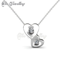 Swarovski Crystals Double Love Set - Her Jewellery